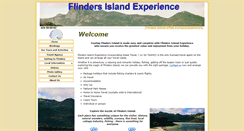 Desktop Screenshot of flindersislandtours.com.au