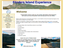 Tablet Screenshot of flindersislandtours.com.au